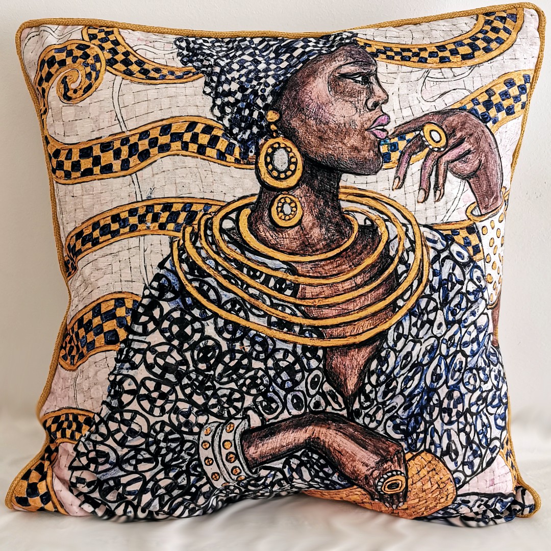 Styling it at Tashas cushion
